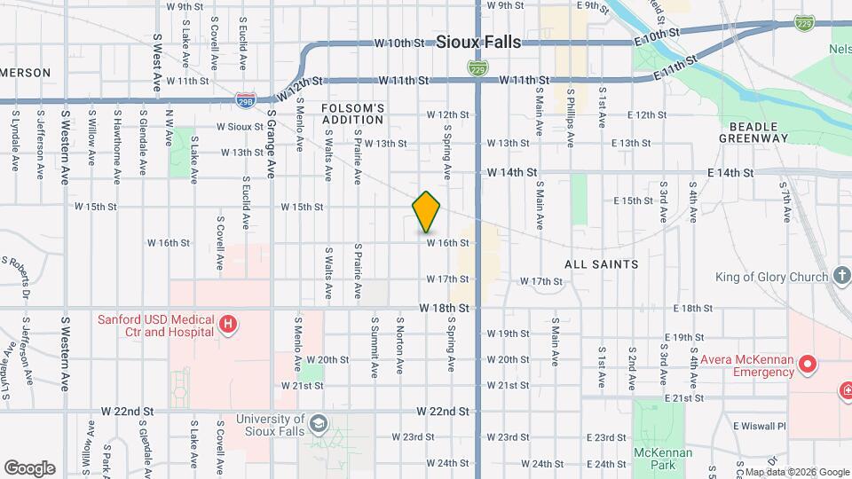516-518 W 16th St Map and Location Details