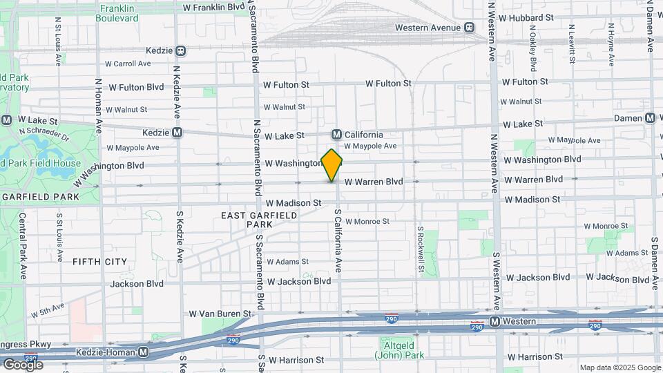 2809 W Warren Blvd Map and Location Details