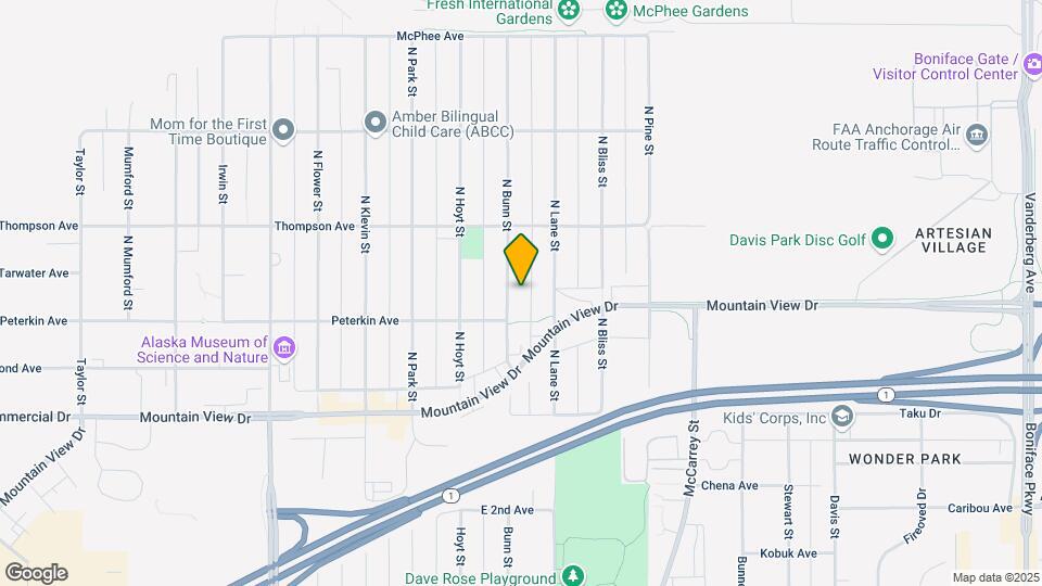 319 N Bunn St Map and Location Details