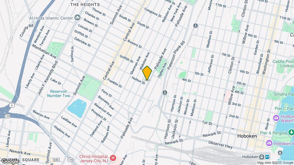 409 Palisade Ave Mapa y Detalles de la Ubicación