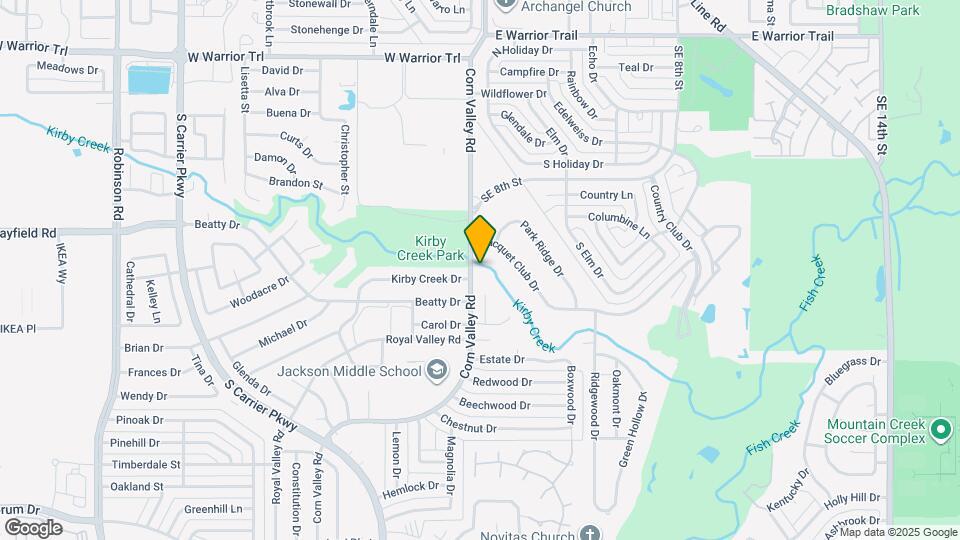 3308 Corn Valley Rd Map and Location Details