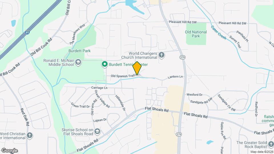 2650 Old Spanish Trail Mapa y Detalles de la Ubicación