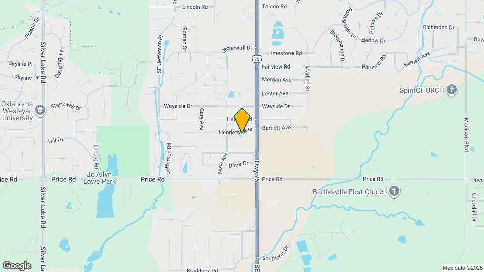 3701 Henrietta Ave Map and Location Details