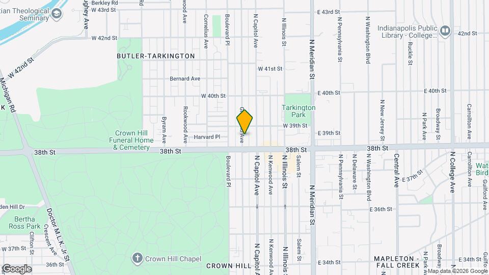 3827 Graceland Ave Map and Location Details