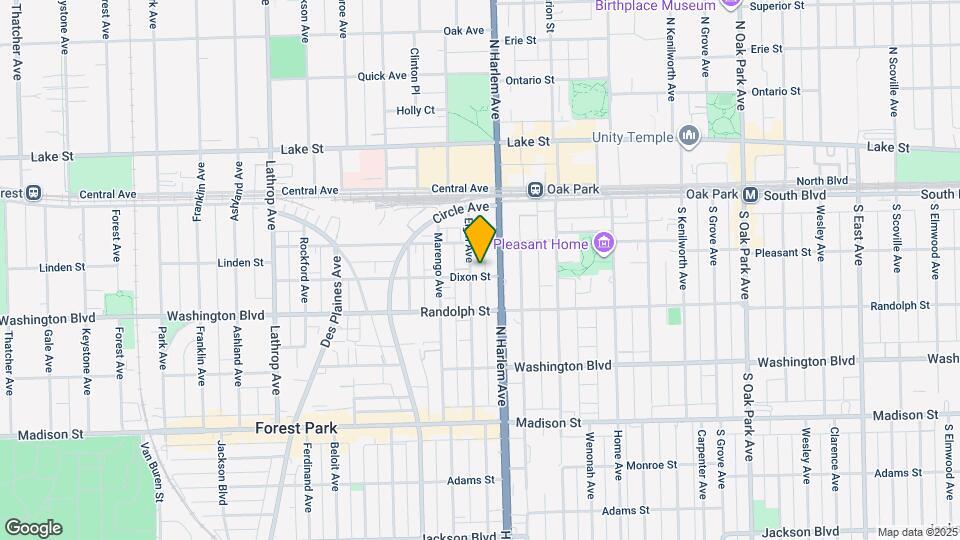 122 Elgin Ave Map and Location Details