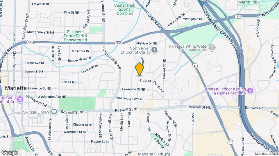 695 Trout St Map and Location Details