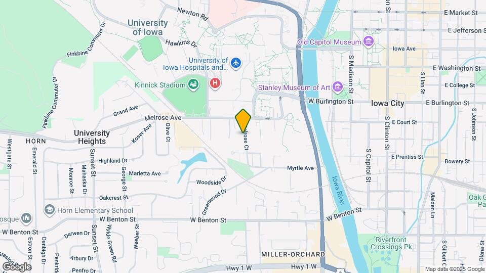 233 Melrose Ct Map and Location Details