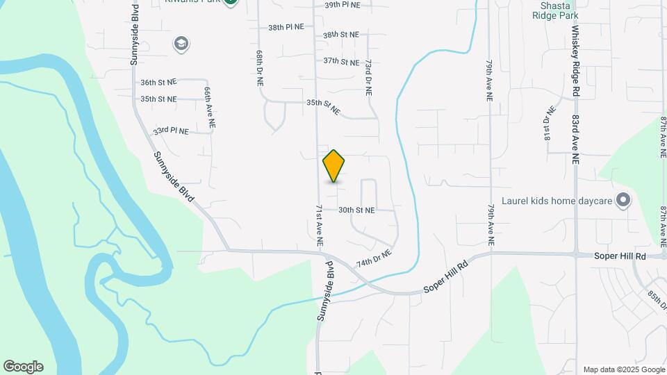 3104 72nd Ave NE Map and Location Details