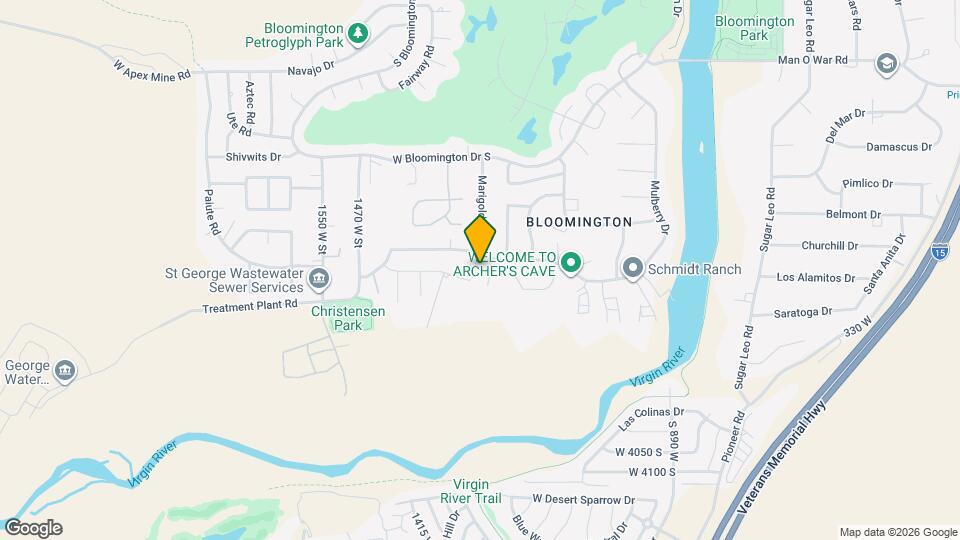 3721 Marigold Wy Map and Location Details