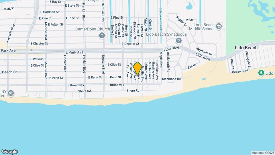 109 Atlantic Ave Map and Location Details
