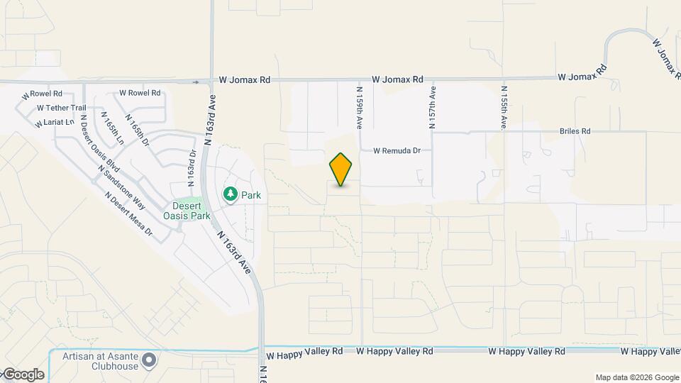 15988 W Desert Spoon Dr Map and Location Details