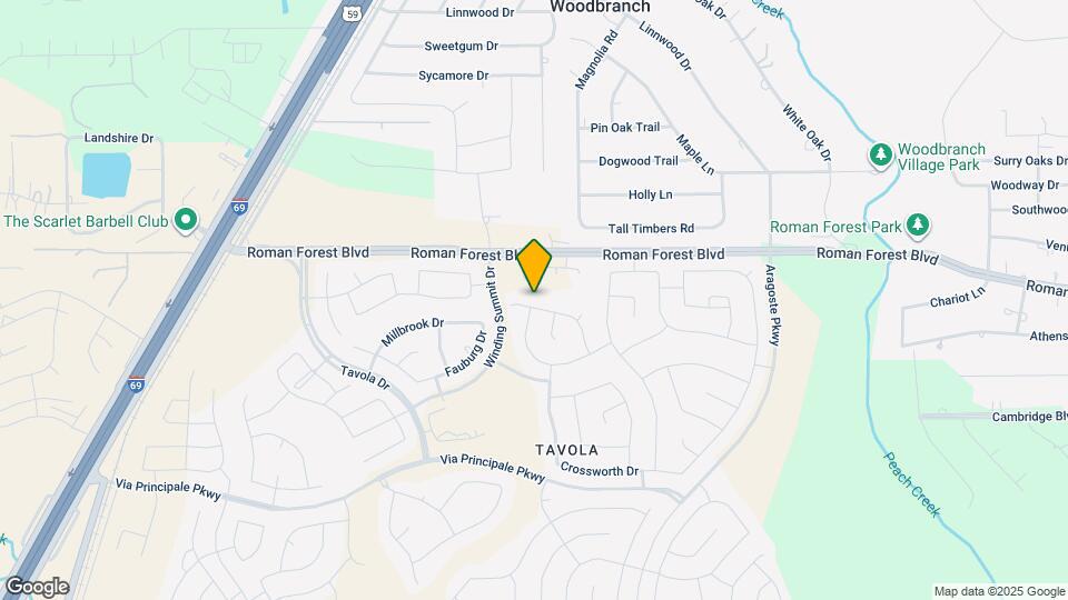 23625 Alder Branch Ln Map and Location Details