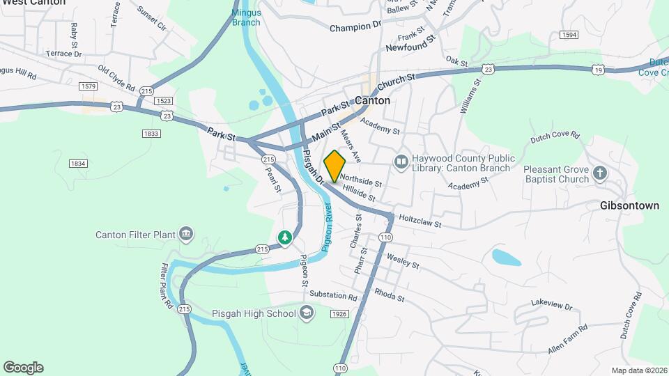 71 Hillside St Map and Location Details