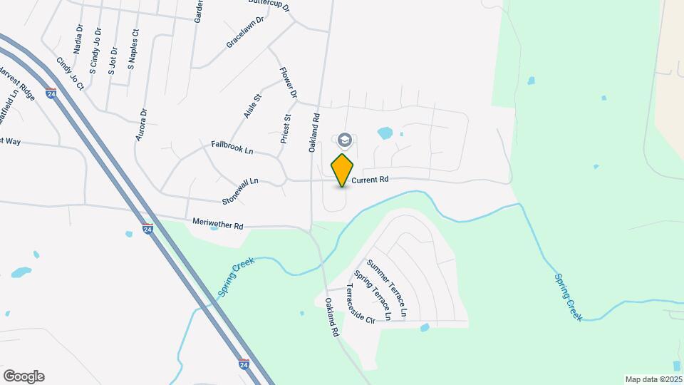 3508 Oak Creek Dr Map and Location Details