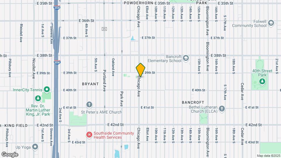 3925 Chicago Ave Map and Location Details