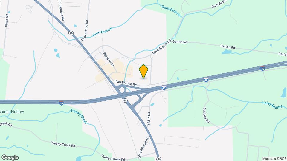 205 Gum Branch Rd Mapa y Detalles de la Ubicación
