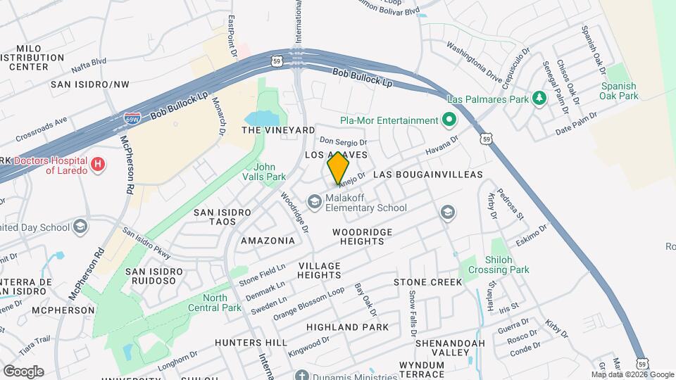 2809 Anejo Dr, Unit Studio for rent Map and Location Details