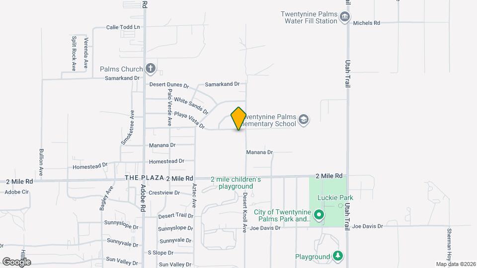 74071 Playa Vista Dr Map and Location Details