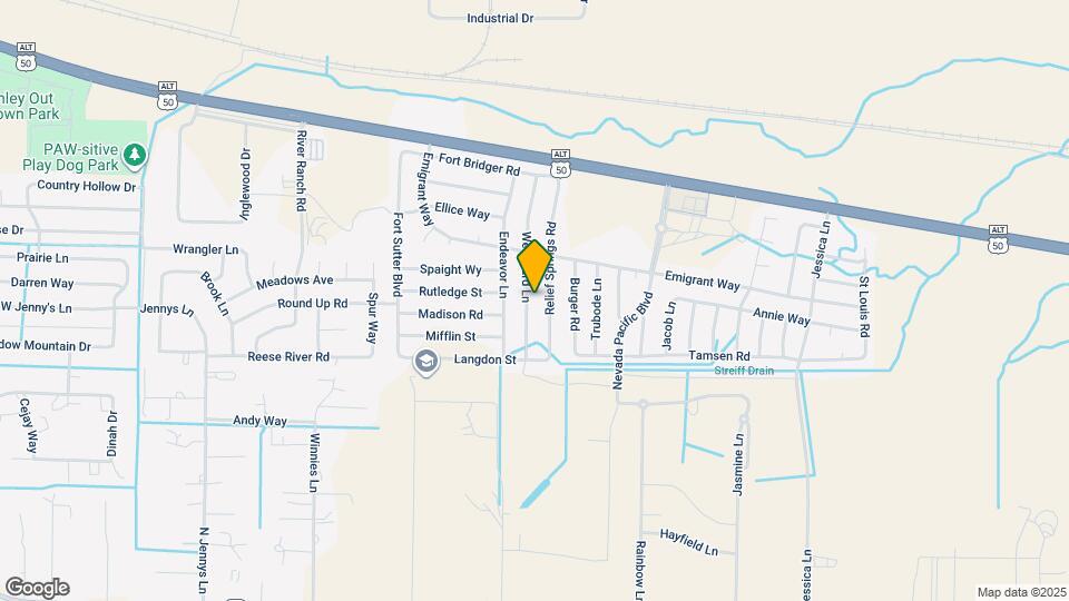 1829 Westward Ln Map and Location Details