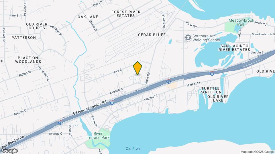 16947 Avenue A Map and Location Details