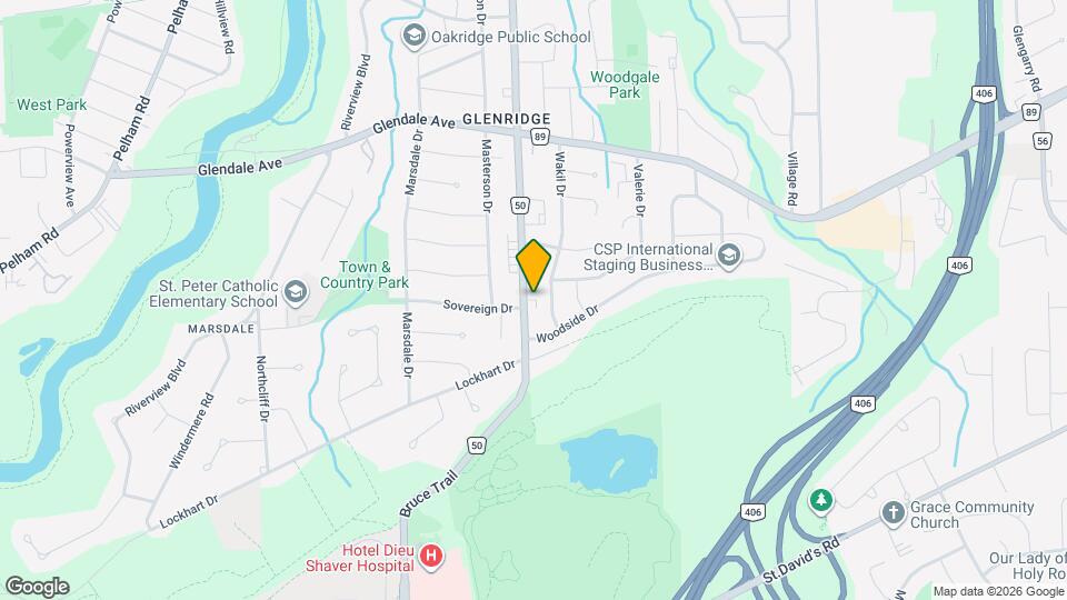 377 Glenridge Ave, Unit 4 Map and Location Details