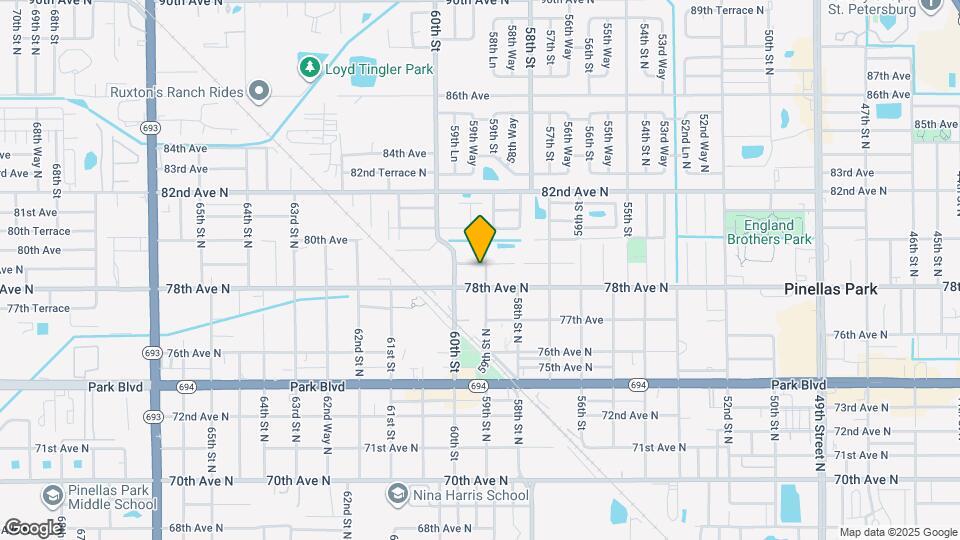 7872 59th St N Map and Location Details