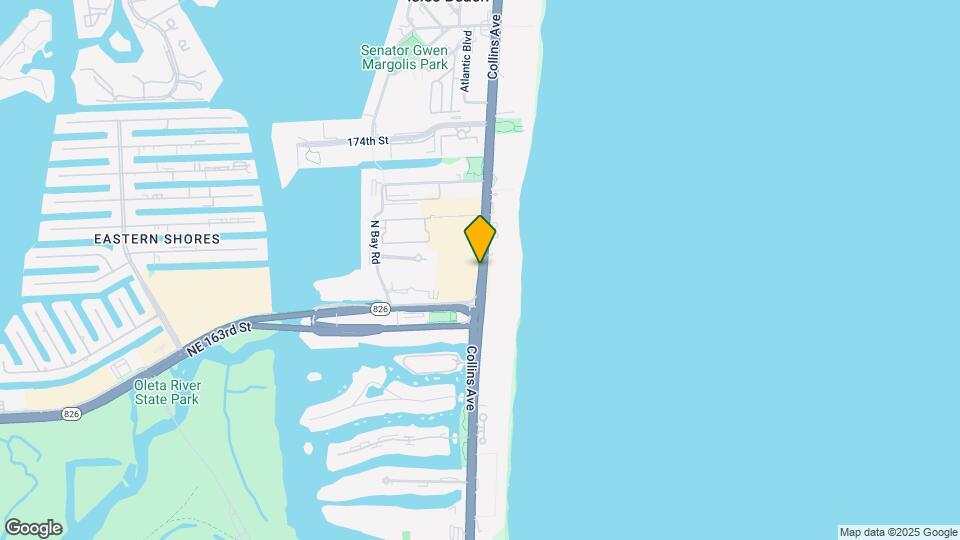 16730 Collins Ave Mapa y Detalles de la Ubicación