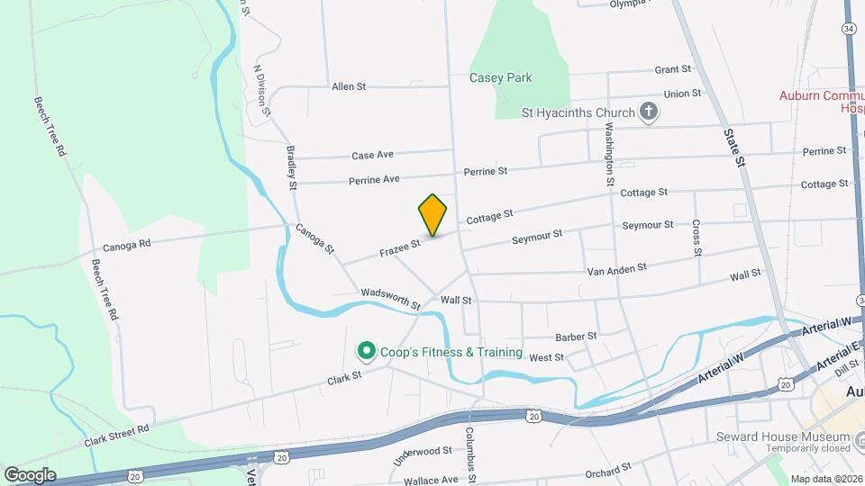 10 Frazee St, Unit 1 Map and Location Details