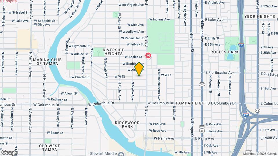715 W Harlan St Map and Location Details