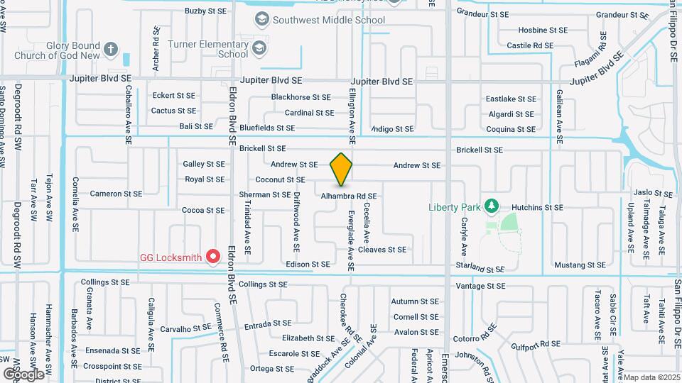 655 Alhambra Rd SE Map and Location Details