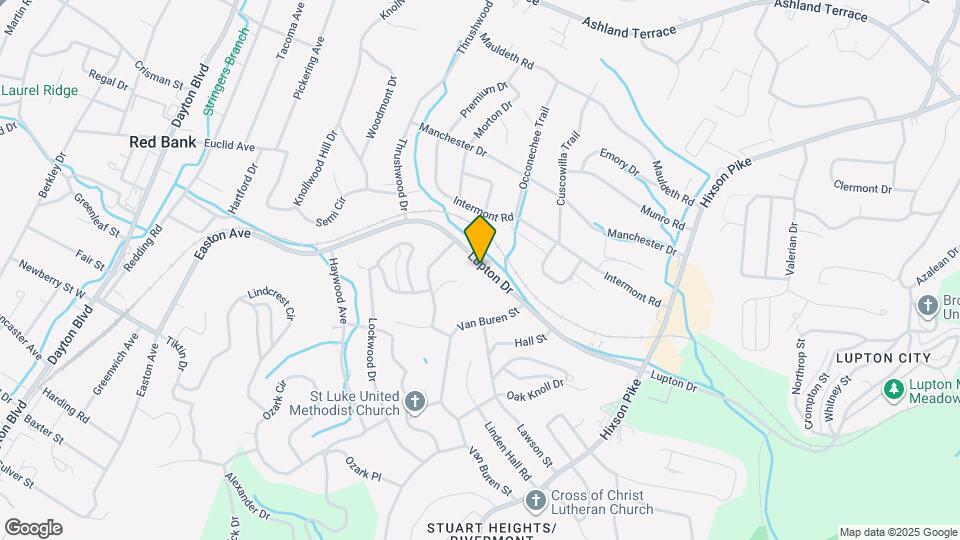 640 Lupton Dr Mapa y Detalles de la Ubicación