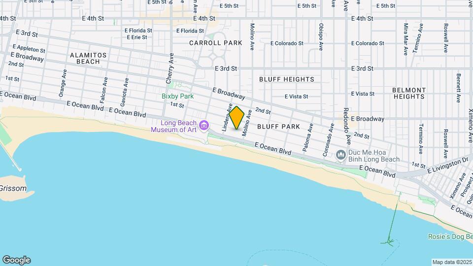 2601 E Ocean Blvd, Unit 207 Map and Location Details