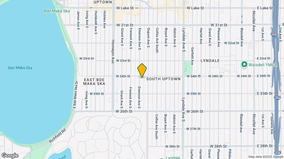 3405 Emerson Ave S Map and Location Details