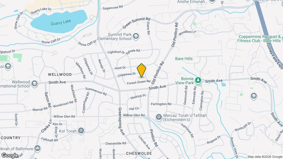 2416 Frst Grn Ct Map and Location Details