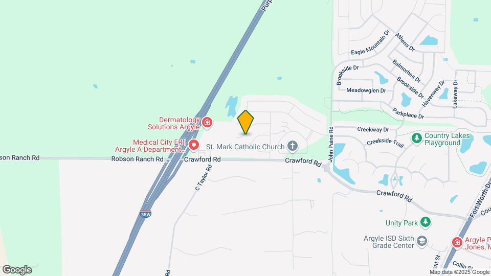 6701 Cedarhurst Ct Map and Location Details