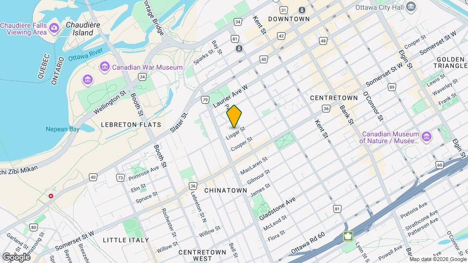 575 Lisgar St Map and Location Details