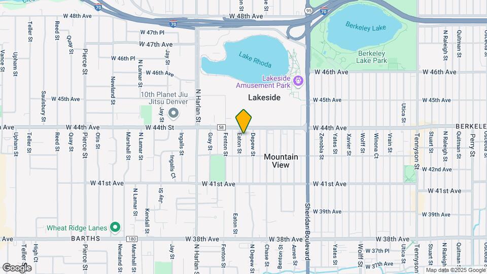 4372 Eaton St Map and Location Details