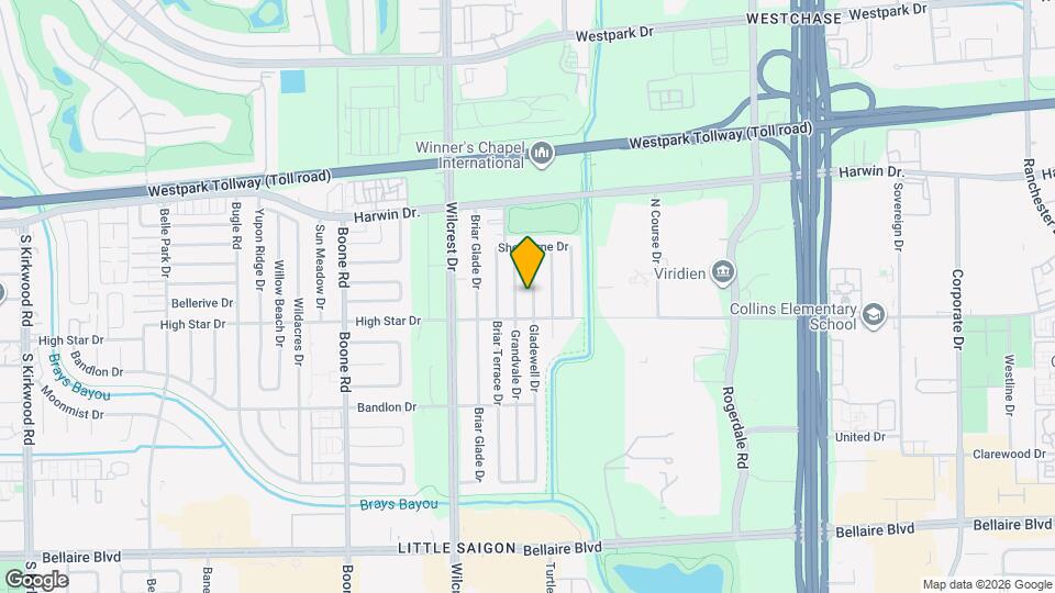 6214 Gladewell Dr Map and Location Details