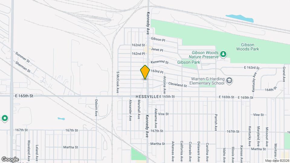 6408 Kennedy Ave Map and Location Details