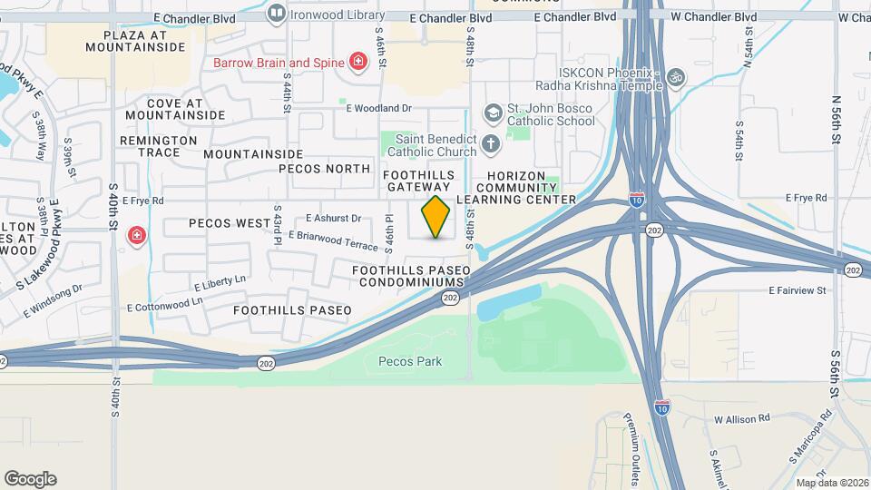 4715 E Briarwood Terrace Map and Location Details