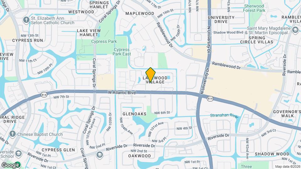 10111 W Atlantic Blvd Map and Location Details