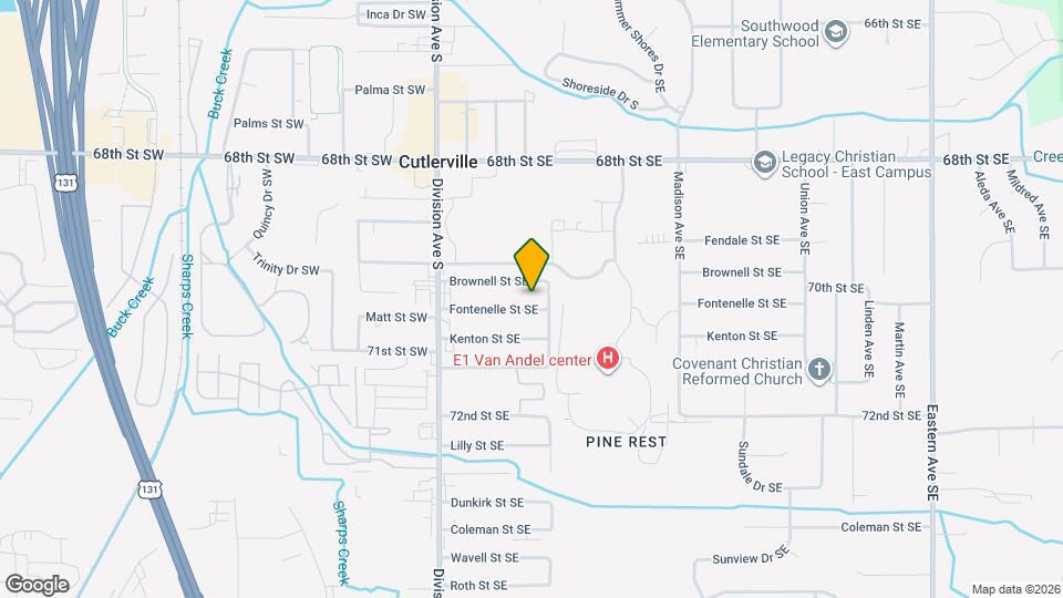 141 Fontenelle St SE Map and Location Details