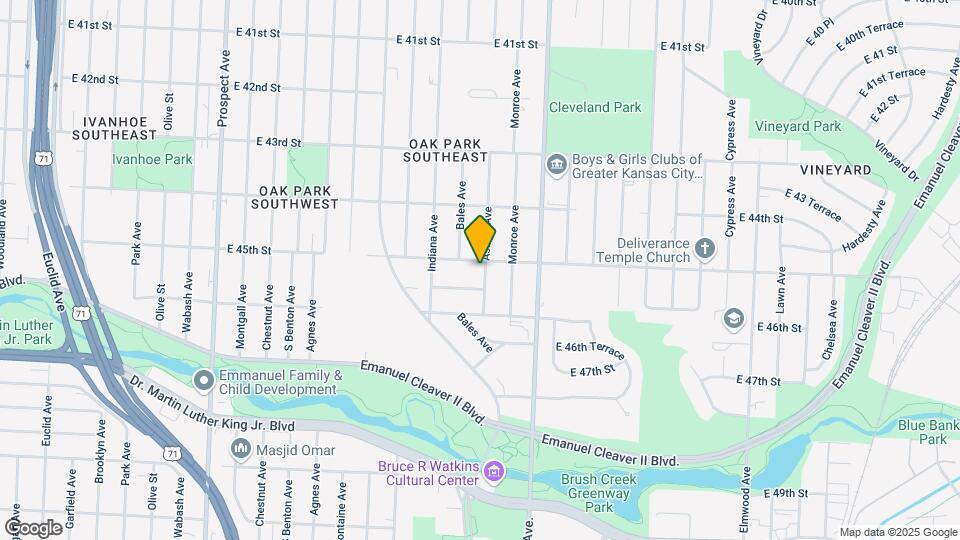 4508 Askew Ave Map and Location Details