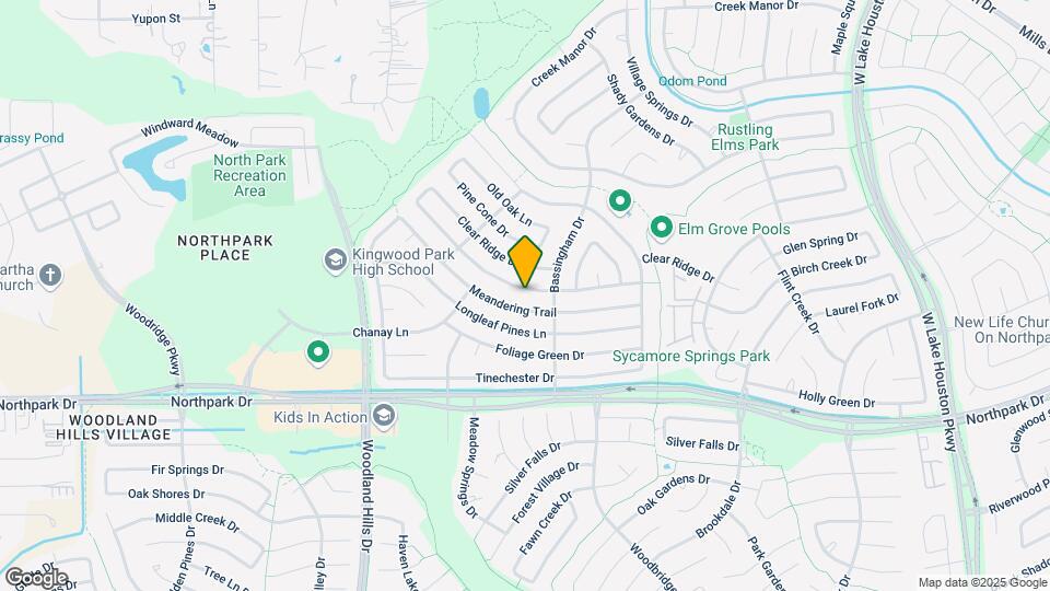 2610 Sherwood Hollow Ln Map and Location Details