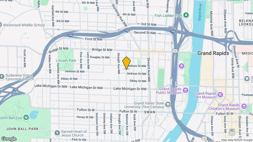 248 National Ave NW Map and Location Details