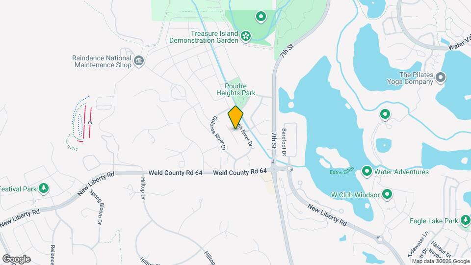 1727 Clear Creek Ct Map and Location Details