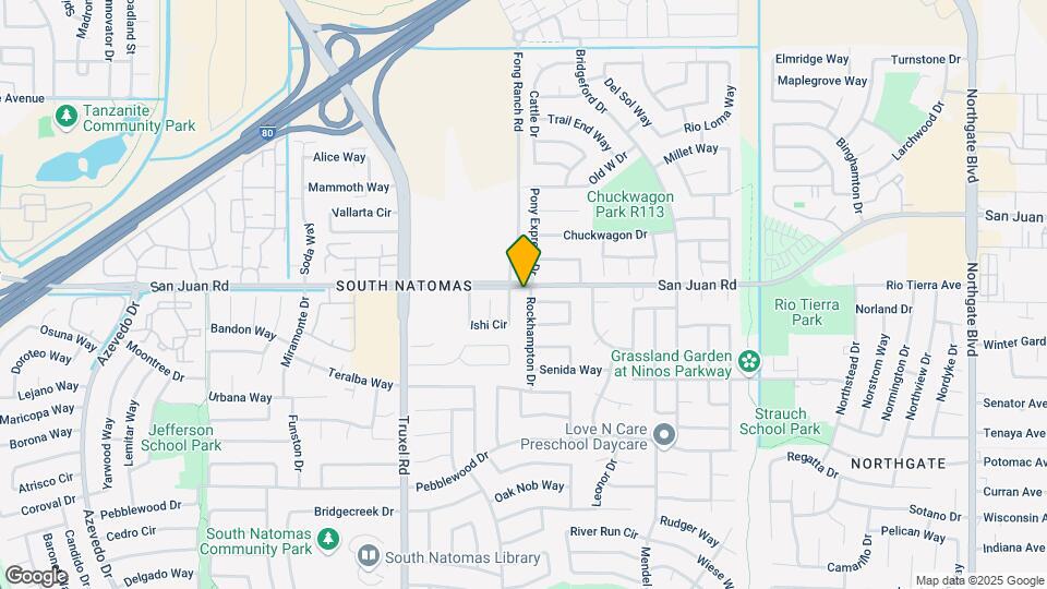 3291 Rockhampton Dr Map and Location Details