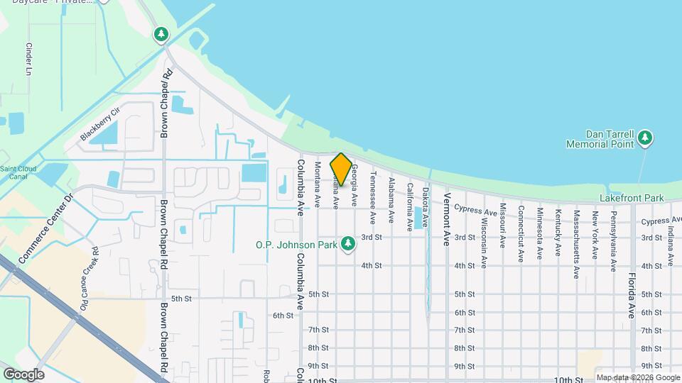 117 Louisiana Ave Map and Location Details