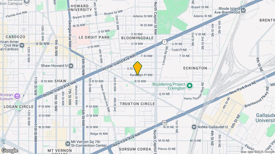 1715 1st St NW Map and Location Details
