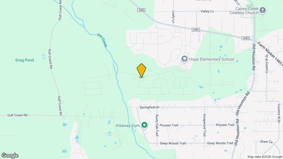 16635 Olivewood Ln Map and Location Details